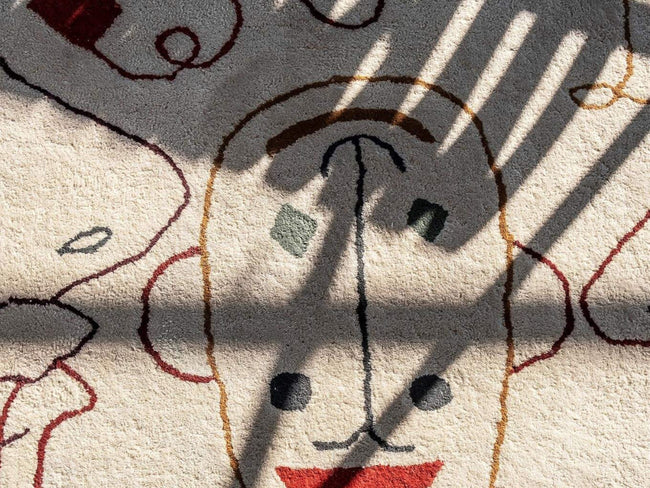 Silhouette Tufting Rug | シルエットタフティングラグ by Jaime Hayon