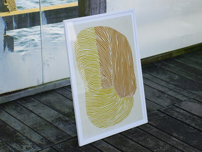 Yellow Reef | イエローリーフ by Rebecca Hein | The Poster Club