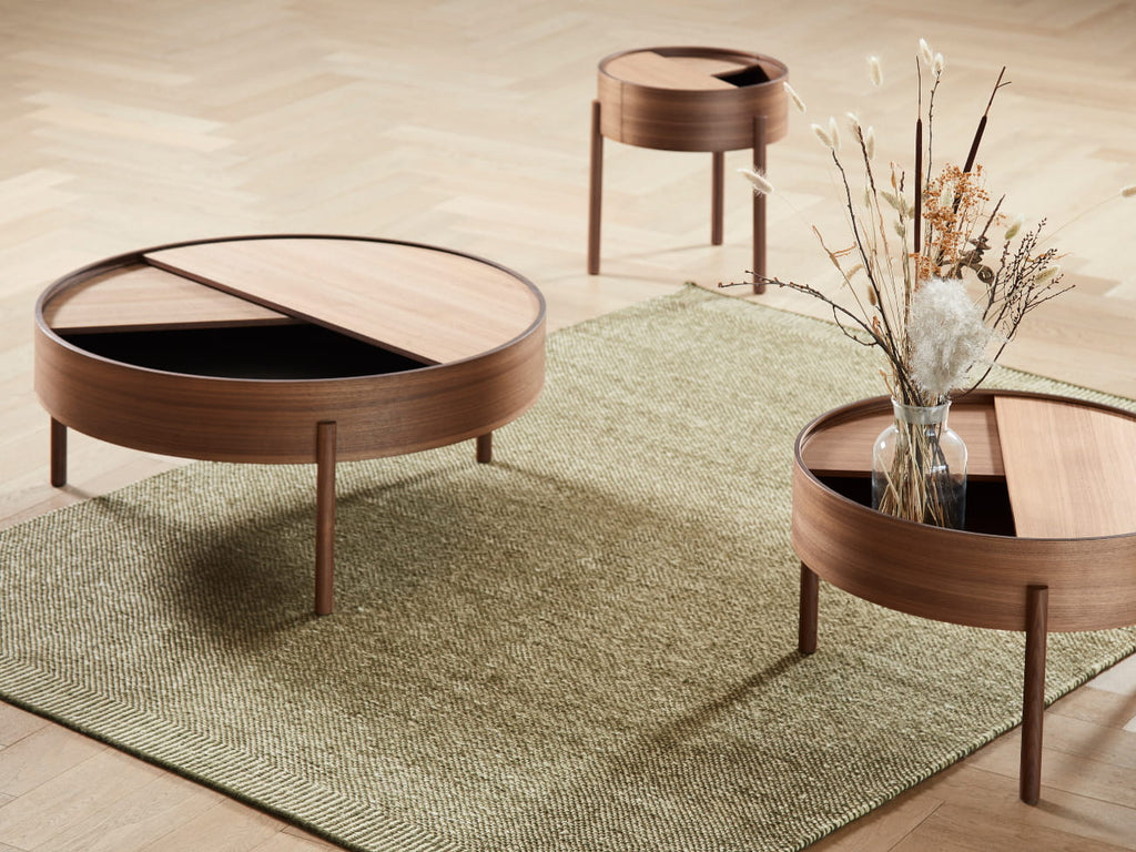 Arc Coffee Table Walnut
