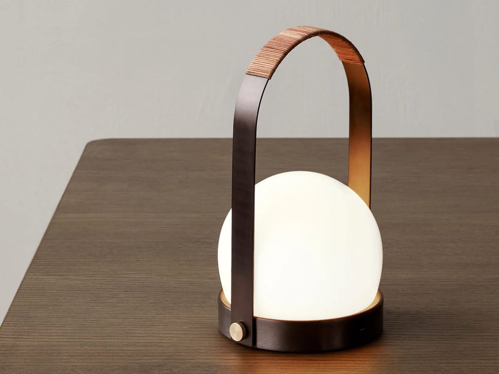 Carrie LED Lamp Leather