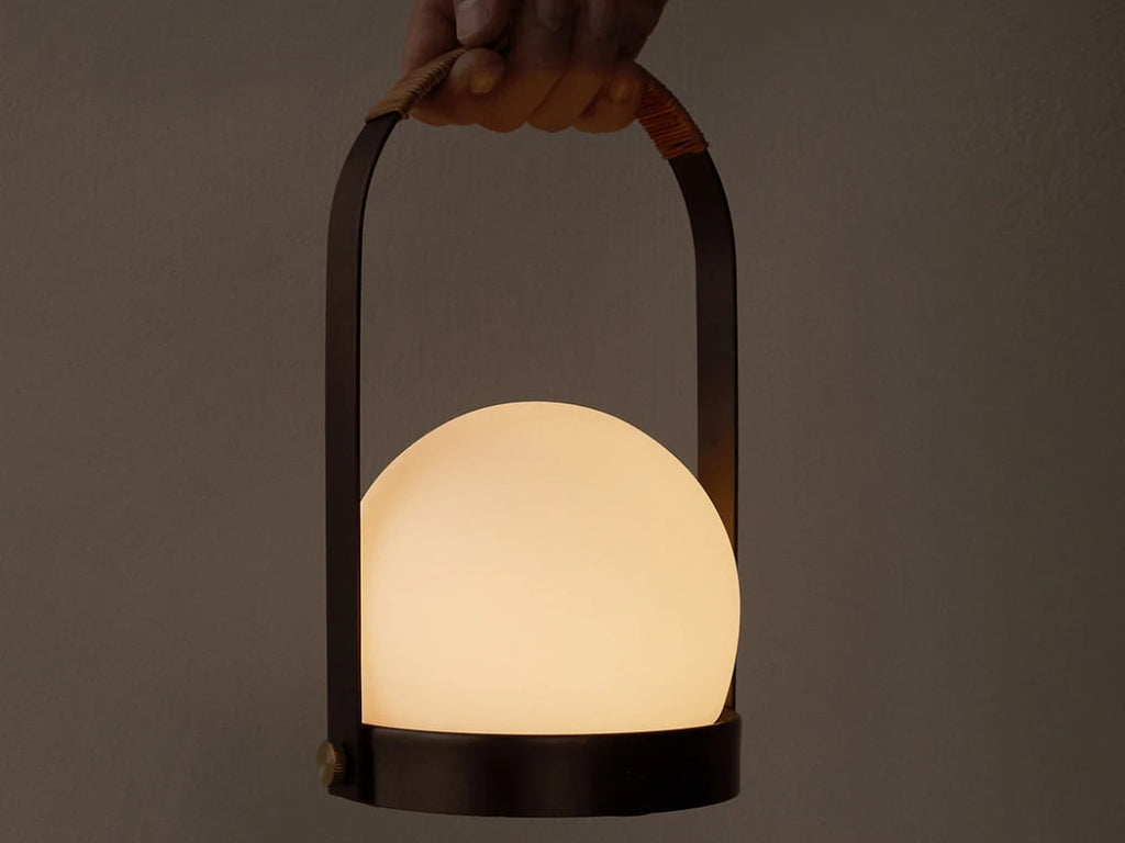 Carrie LED Lamp Leather