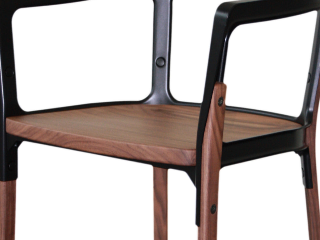 Steelwood Chair Walnut