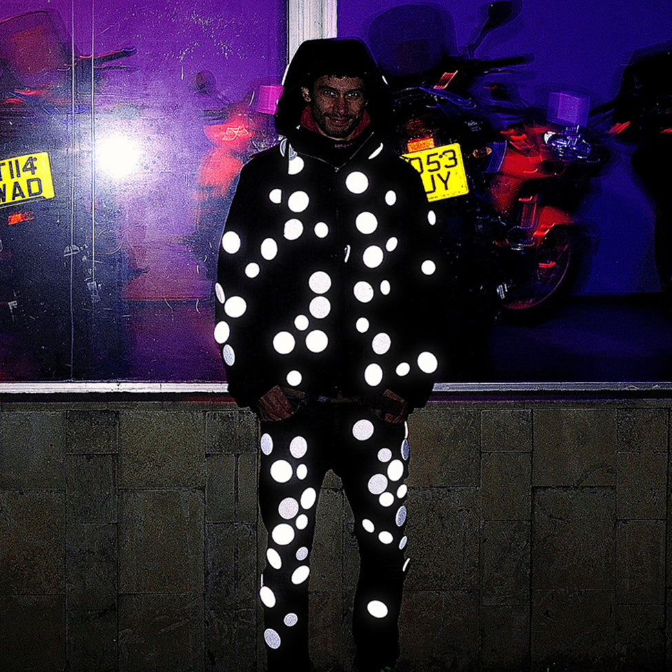 fuckmylifeリフレクタージップフーディー BLUCO ブルコ【157-31-047】【HOODED REFLECTOR JACKET】フーディ