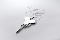 Dropping Heart Necklace