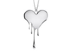 Dropping Heart Necklace
