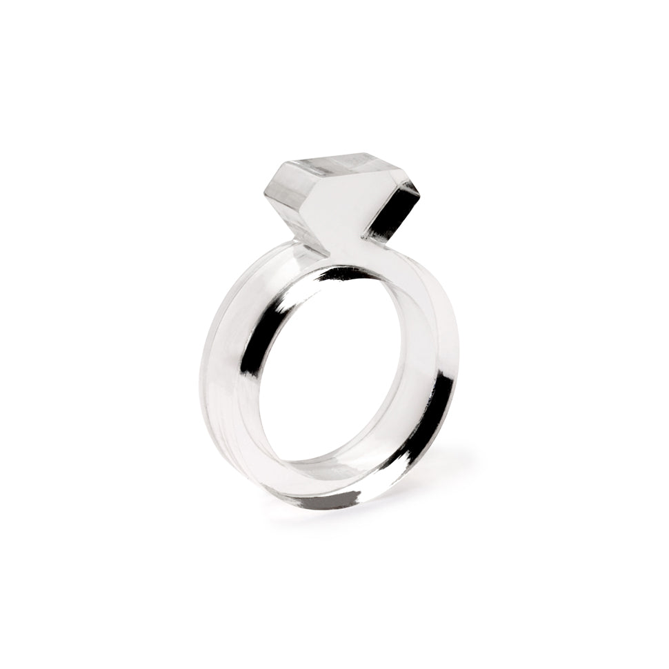 Acrylic Diamond Ring