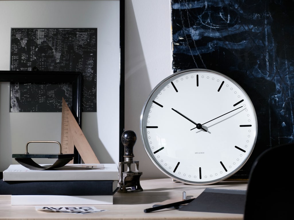 ARNE JACOBSEN アルネヤコブセン 置時計 City Hall Arne_Jacobsen_cityhall_1-