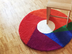 Color Wheel Rug 1000