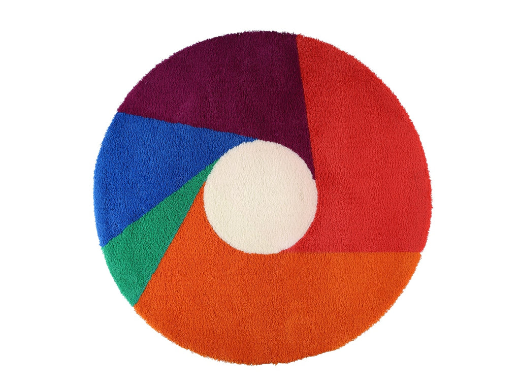 Color Wheel Rug 1000