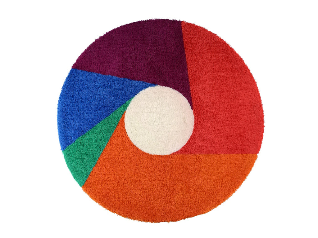 Color Wheel Rug 1000 | カラーホイールラグ 1000 by Max Bill | Generate Design