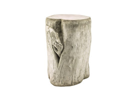 Concrete Log Stool