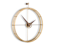 Doble O Premium Gold Wall Clock