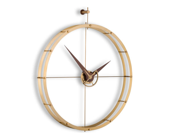 美品　Nomon ダブルオー壁掛け時計 Doble O Premium Gold Wall Clock | ドブルオープレミアムゴールド