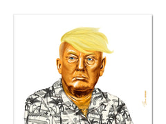 Hipstory Prints Golden Trump Limited Edition