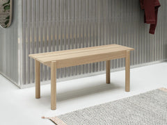 Linear Wood Bench