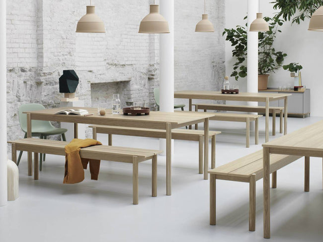Linear Wood Bench | リニアウッドベンチ by Thomas Bentzen | Muuto
