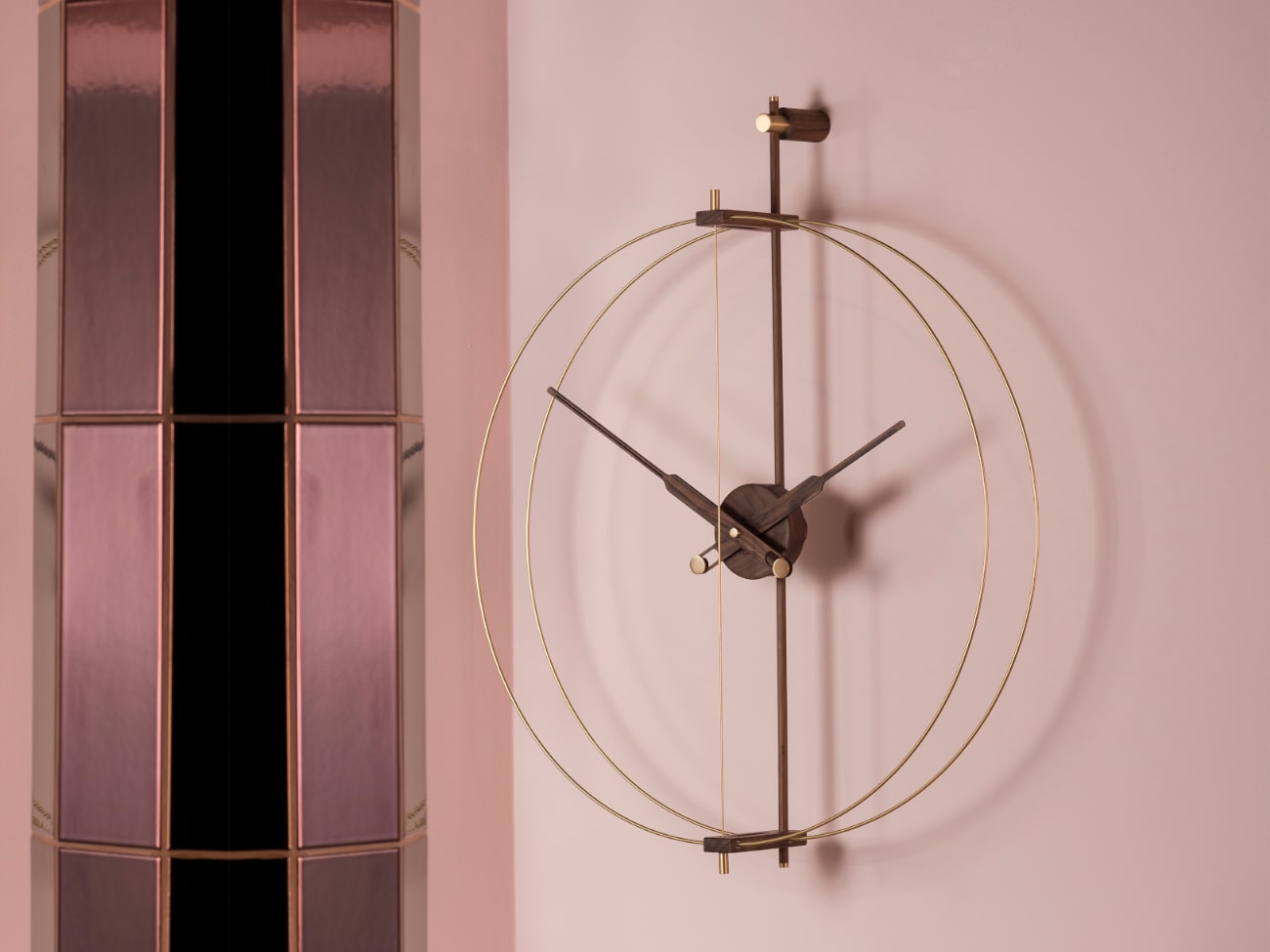 Mini Barcelona Premium Gold Wall Clock | ミニバルセロナプレミアム