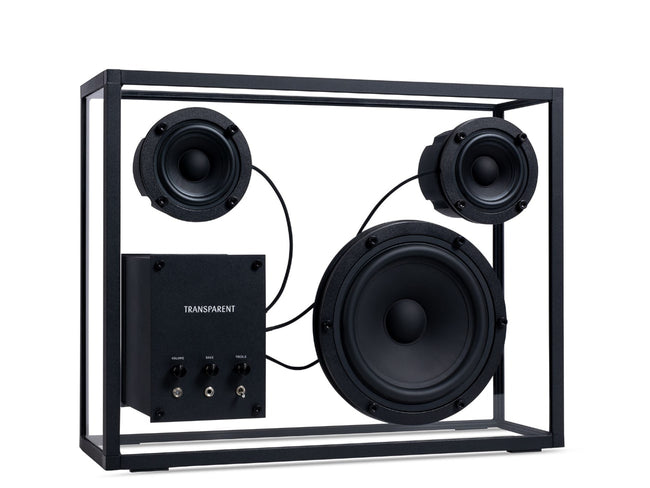Transparent Speaker All Black | トランスペアレントスピーカー