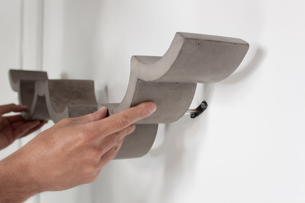 Cloud Concrete Toilet Paper Holder