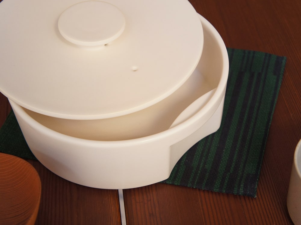Ceramic Japan土鍋 do-nabe IH対応 Lサイズ ホワイト直火・IH両用電子レンジ使用可 通販