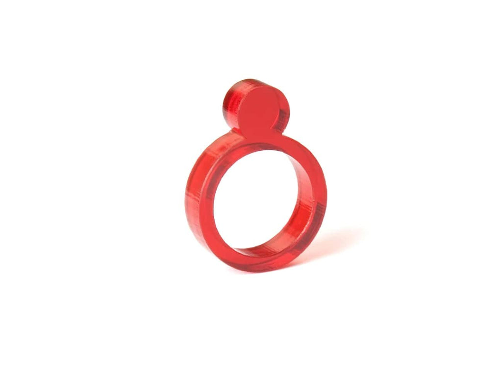 Acrylic Pearl Ring