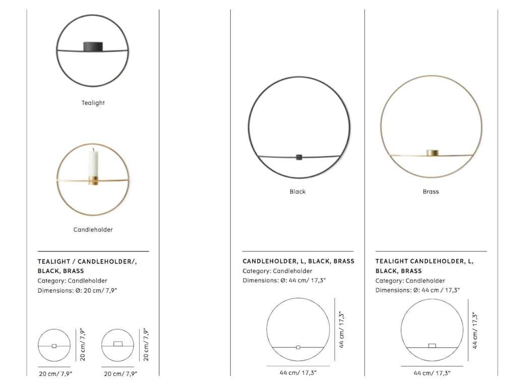 POV Circle Candle Holder | POVサークルキャンドルホルダー by Note | Menu | Generate–  Generate Design